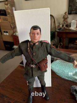 Vintage 1960s GI Joe Russian Soldier outfit and Figure complete with medal