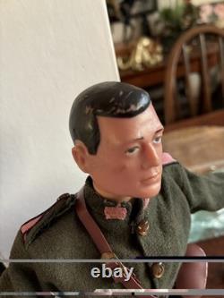 Vintage 1960s GI Joe Russian Soldier outfit and Figure complete with medal