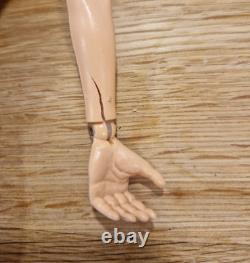 Vintage 1960s Talking G. I. Joe (Working Pull-String) in Action Marine Uniform