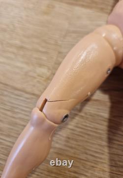 Vintage 1960s Talking G. I. Joe (Working Pull-String) in Action Marine Uniform