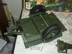 Vintage 1964 G. I. Joe Official Combat Jeep Set withOriginal Box Complete NICE