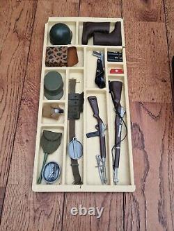 Vintage 1964 GI JOE Authentic Wooden Footlocker Storage Box Army Rare Action Man