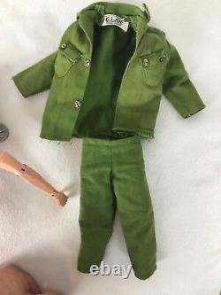 Vintage 1964 Gi Joe - Adventure Team Talking Commander Figure Hasbro