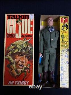 Vintage 1967 G. I Joe Talking Soldier Boxed. Action Man