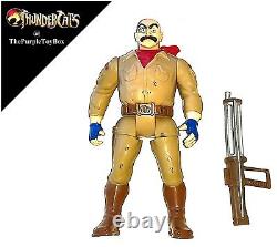 Vintage 1980's Thundercats Action Figure' SAFARI JOE' 100% Complete