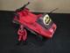 Vintage 1981 Action Force Enemy Red Shadow Shadowtrak GI Joe with figure