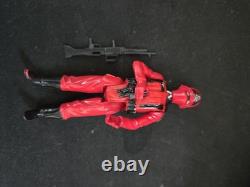 Vintage 1981 Action Force Enemy Red Shadow Shadowtrak GI Joe with figure