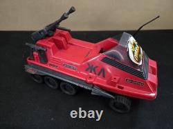 Vintage 1981 Action Force Enemy Red Shadow Shadowtrak GI Joe with figure