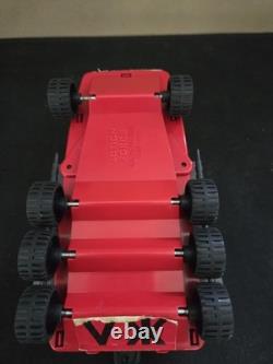 Vintage 1981 Action Force Enemy Red Shadow Shadowtrak GI Joe with figure