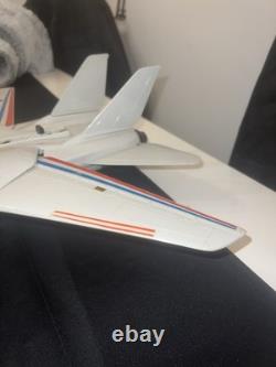 Vintage 1983 G. I. Joe Sky Striker XP-14F Jet + Ace Pilot & File Card Incomplete