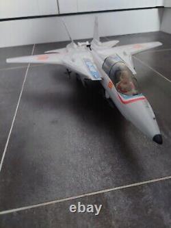 Vintage 1983 Gi Joe/action Force Sky Striker Xp-14f With Pilot Ace