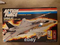 Vintage 1983 Gi Joe/action Force Sky Striker Xp-14f With Pilot Ace