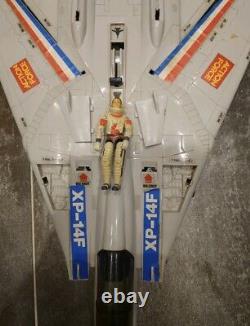 Vintage 1983 Gi Joe/action Force Sky Striker Xp-14f With Pilot Ace