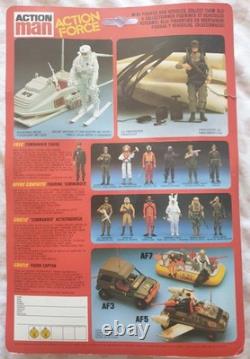 Vintage 1984 Gi Joe Action Force Mountain & Arctic Af9 Moc
