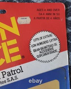 Vintage 1984 Gi Joe Action Force Sas Boat Patrol Moc