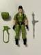 Vintage 1985 GI Joe action force figure Lady Jaye. Complete. With backing card