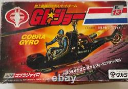 Vintage 1986 GI Joe COBRA GYRO Very Rare