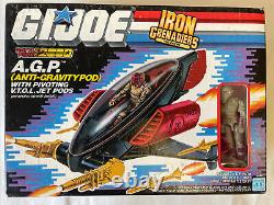 Vintage 1987 G. I. Joe IRON GRENADIERS A. G. P. WITH NULLIFIER PILOT