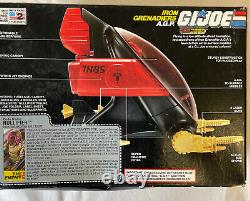 Vintage 1987 G. I. Joe IRON GRENADIERS A. G. P. WITH NULLIFIER PILOT