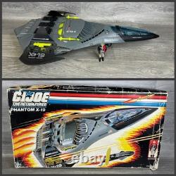 Vintage 1988 G. I. JOE, Action Force. Phantom X-19 & Ghostrider