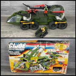 Vintage 1988 G. I. JOE, Action Force Rolling Thunder Armadillo, Hot Seat