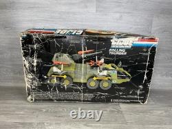 Vintage 1988 G. I. JOE, Action Force Rolling Thunder Armadillo, Hot Seat