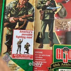 Vintage 40th Anniversary Gijoe Bivouac Set 18th In Series Mint/sealed 2003