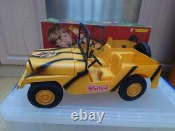 Vintage 70's Molto Spain GI Joe 12 SAFARI JEEP 1/6 Action Figure Vehicle Boxed