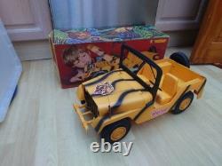 Vintage 70's Molto Spain GI Joe 12 SAFARI JEEP 1/6 Action Figure Vehicle Boxed