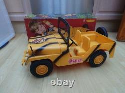 Vintage 70's Molto Spain GI Joe 12 SAFARI JEEP 1/6 Action Figure Vehicle Boxed
