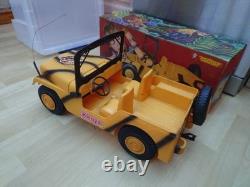 Vintage 70's Molto Spain GI Joe 12 SAFARI JEEP 1/6 Action Figure Vehicle Boxed
