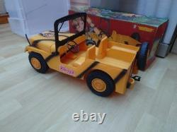 Vintage 70's Molto Spain GI Joe 12 SAFARI JEEP 1/6 Action Figure Vehicle Boxed
