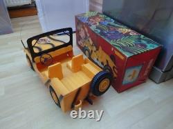 Vintage 70's Molto Spain GI Joe 12 SAFARI JEEP 1/6 Action Figure Vehicle Boxed