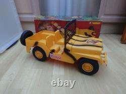 Vintage 70's Molto Spain GI Joe 12 SAFARI JEEP 1/6 Action Figure Vehicle Boxed