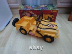 Vintage 70's Molto Spain GI Joe 12 SAFARI JEEP 1/6 Action Figure Vehicle Boxed