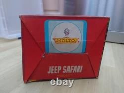 Vintage 70's Molto Spain GI Joe 12 SAFARI JEEP 1/6 Action Figure Vehicle Boxed