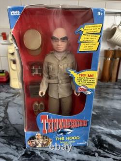 Vintage Action Figure Bundle Thunderbirds (2), Captain Scarlet, Joe 90