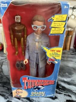 Vintage Action Figure Bundle Thunderbirds (2), Captain Scarlet, Joe 90