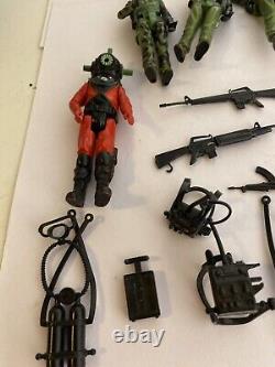 Vintage Action Force Figures Palitoy Baddies Bundle Job Lot GI Joe + Accessories