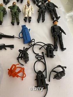 Vintage Action Force Figures Palitoy Baddies Bundle Job Lot GI Joe + Accessories