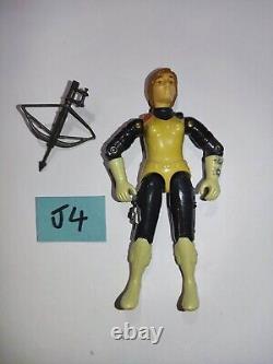 Vintage Action Force/G. I. JOE, SCARLETT figure complete with accessories