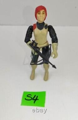 Vintage Action Force/G. I. JOE, SCARLETT figure complete with accessories