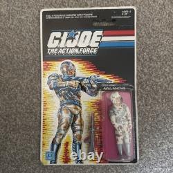 Vintage Action Force / G. I. Joe 1988 Avalanche Figure with Card