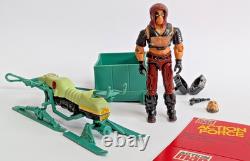 Vintage Action Force GI Joe Zartan Figure & Swamp Skier Near Complete 1980s