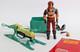 Vintage Action Force GI Joe Zartan Figure & Swamp Skier Near Complete 1980s
