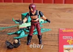 Vintage Action Force GI Joe Zartan Figure & Swamp Skier Near Complete 1980s