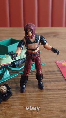 Vintage Action Force GI Joe Zartan Figure & Swamp Skier Near Complete 1980s