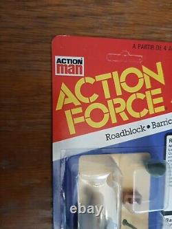 Vintage Action Force Gi Joe Palitoy AF Roadblock Figure Moc Mosc Series 3