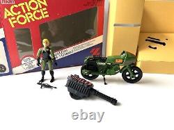 Vintage Action Force Rapid Fire Motorcycle + Quarrel Boxed EUROPEAN EXCLUSIVE