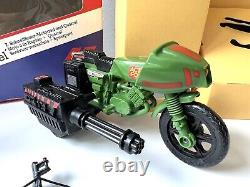 Vintage Action Force Rapid Fire Motorcycle + Quarrel Boxed EUROPEAN EXCLUSIVE